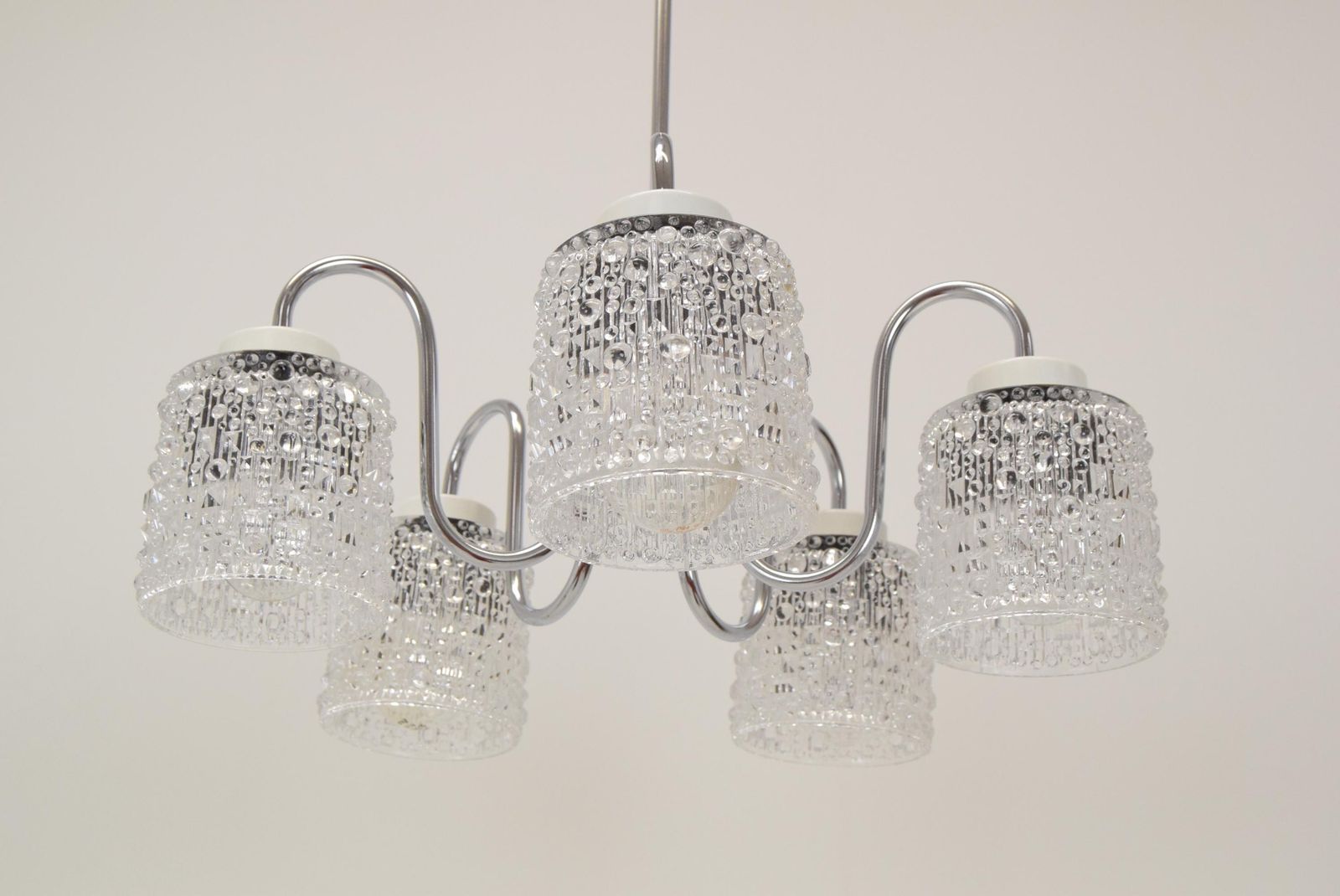 Mid Century Chandelier By Lidokov,1960's. photo 354.0