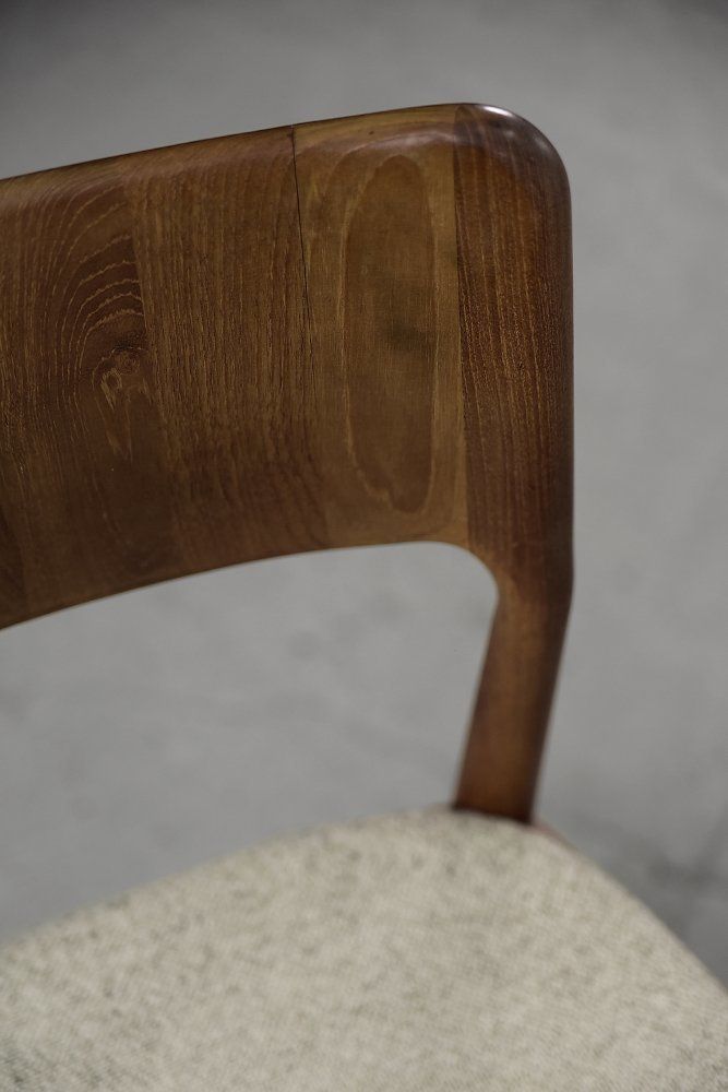 Mid Century Modern Danish Teak Dining Chairs From Glostrup Møbelfabrik, 1960s, Set Of 4 photo furniture