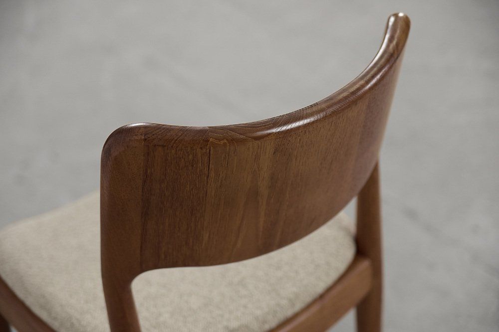 photo buy Mid Century Modern Danish Teak Dining Chairs From Glostrup Møbelfabrik, 1960s, Set Of 4