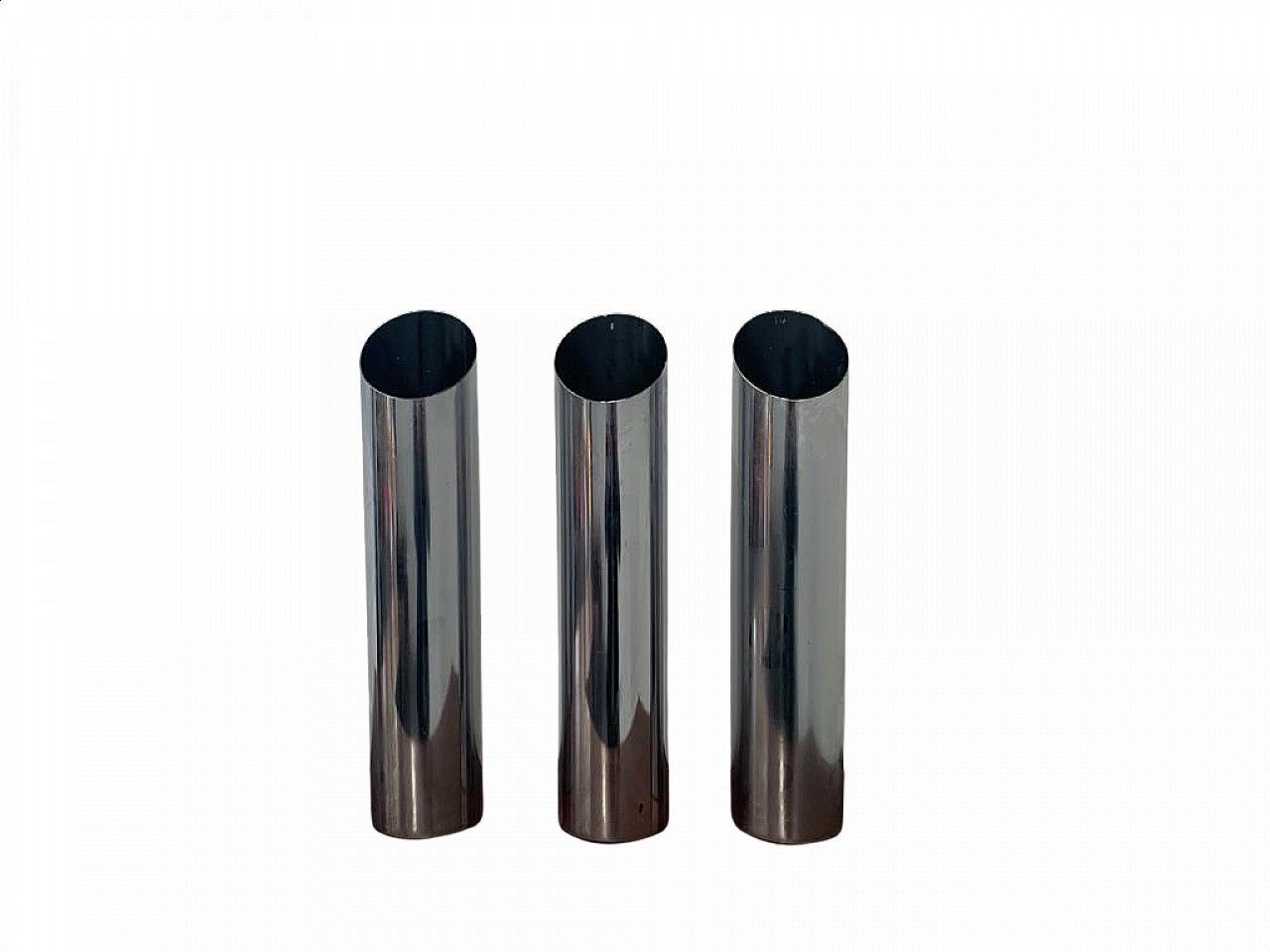 3 Steel Umbrella Stands, 1970s