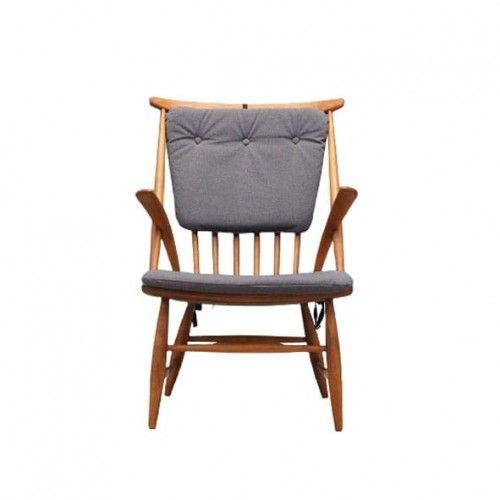 Beech Chair, Danish Design, 1960s, Designer: Illum Wikkelsø, Manufacture: Niels Eilersen