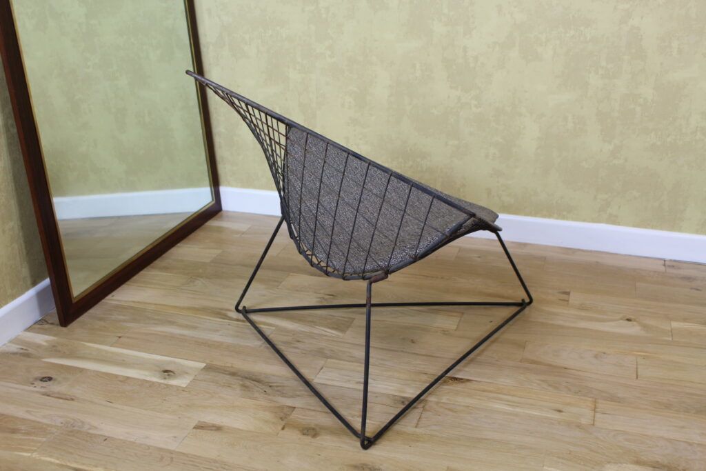 1980’s Black Metal Oti Chair By Niels Gammelgaard For Ikea photo 325.0
