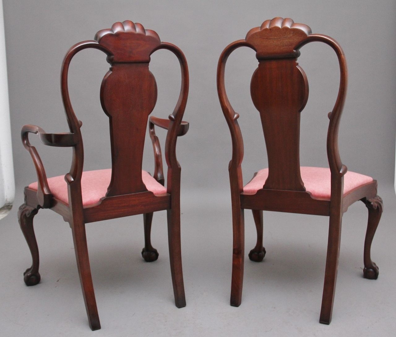 Set Of Eight 19th Century Mahogany Dining Chairs photo vinterior