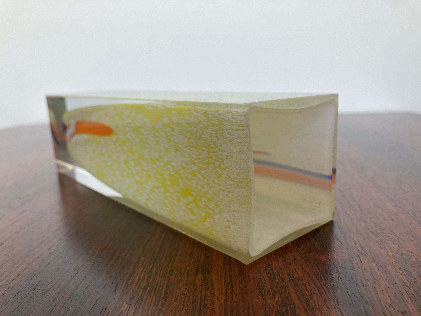 Art Glass Vase By Murano   1970's photo furniture