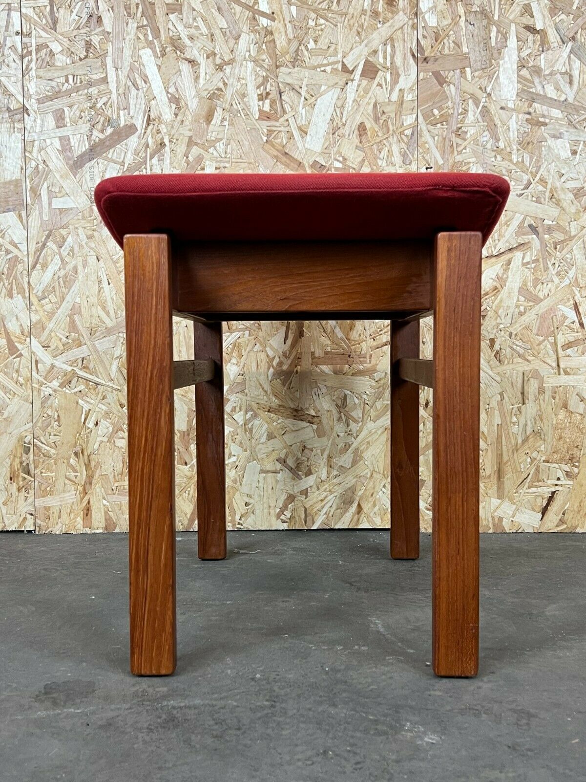 60s 70s Stool Ottoman Teak Inger Klingenberg For France & Daverkosen photo buy