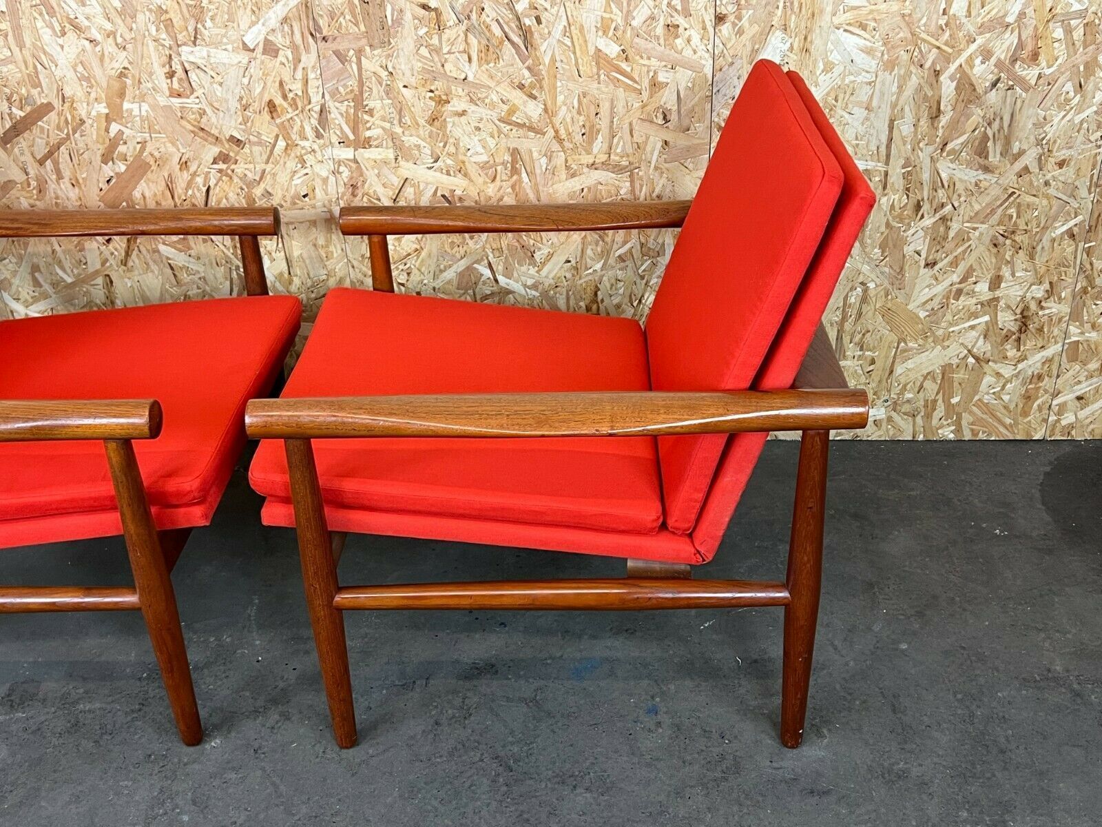 photo furniture 2x 60s 70s Teak Easy Chair Kai Lyngfeld Larsen Søborg Møbler Danish 60s