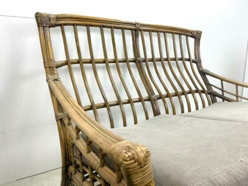 Rattan Sofa With Armchair Retro | Vintage Garden Set photo buy