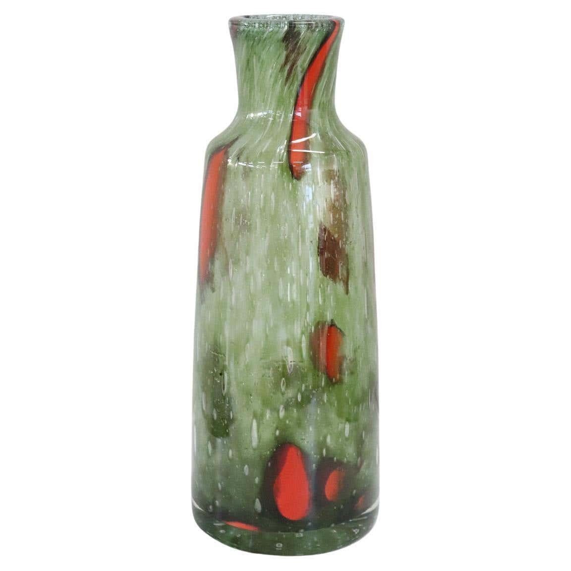 Large Italian Murano Glass Vase 1960s