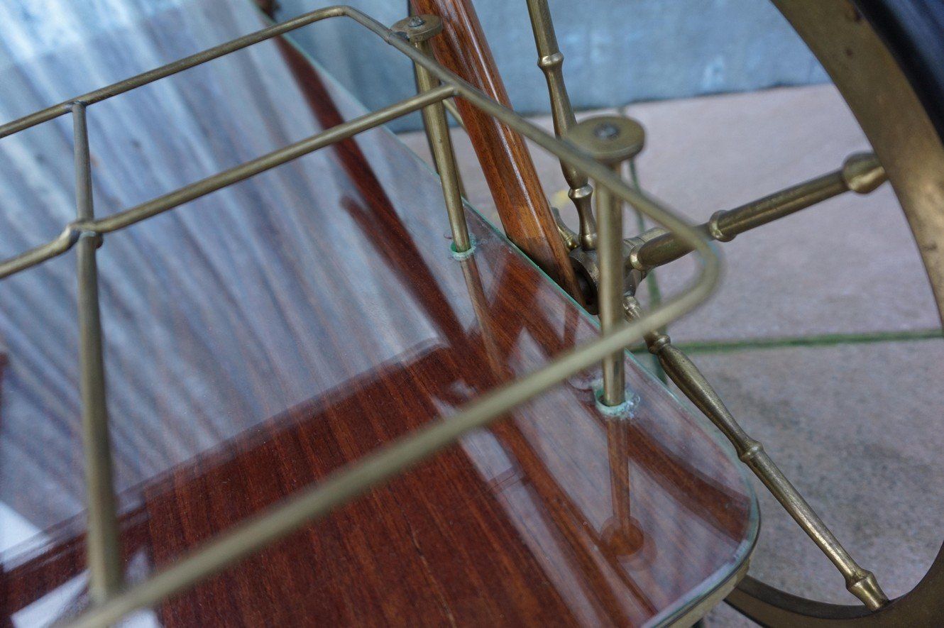 photo buy Mid Century Serving Trolley By Cesare Lacca, 1950s