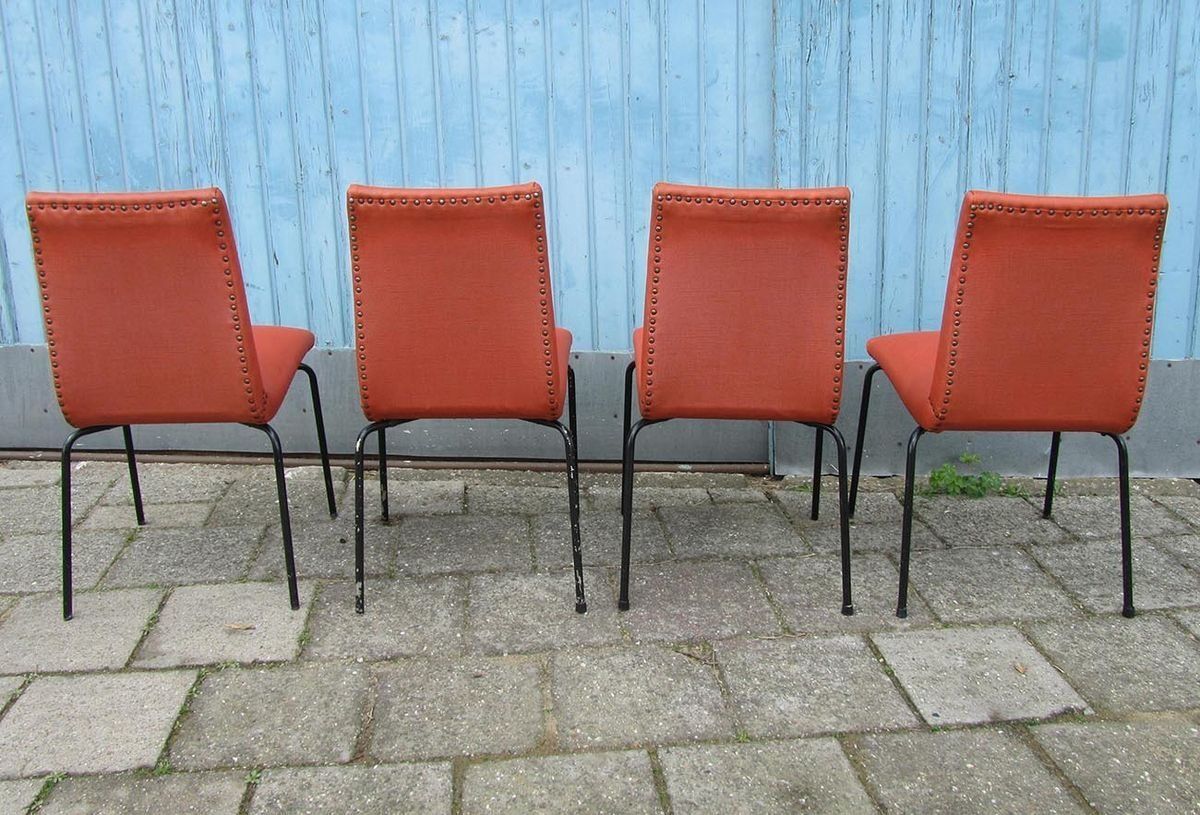photo for sale Dining Chairs By Pierre Guariche For Meurop, 1950s, Set Of 4