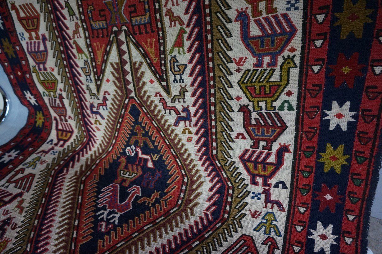Vintage Middle Eastern Wool Kilim Carpet, 1960s photo vinterior