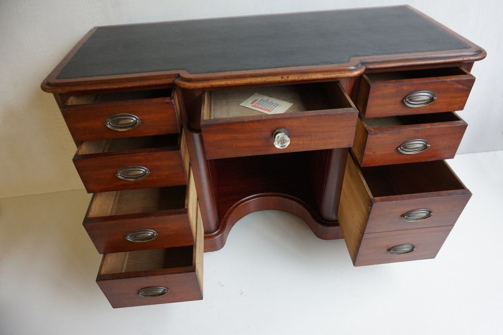 Furniture Antique Mahogany Desk Or Dressing Table photo