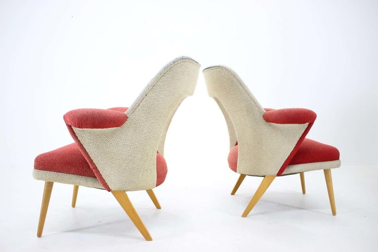 Set Of Two Very Rare Mid Century Armchairs, 1960s photo 1470.0