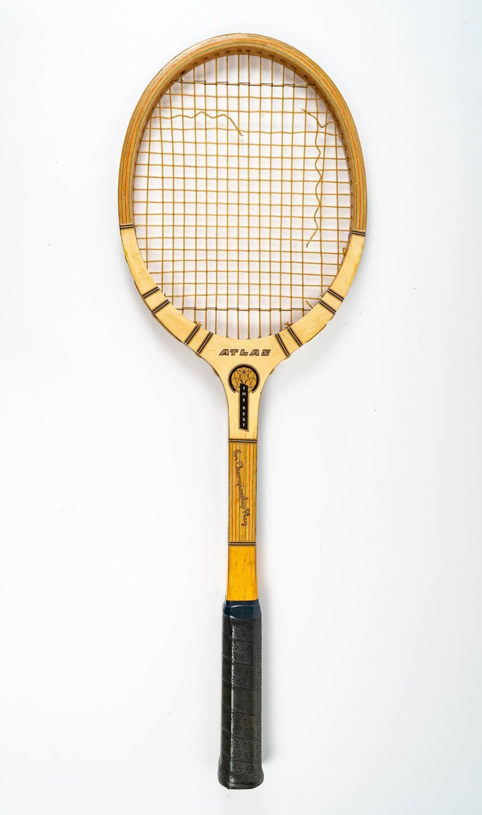Atlas Tennis Racket, For Championship Play photo Home Decor