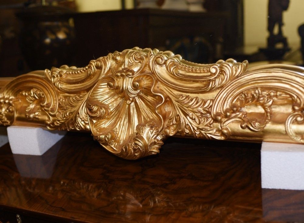 photo vinterior Gilt Pier Mirror   English Palladian Cherubs Neo Classical