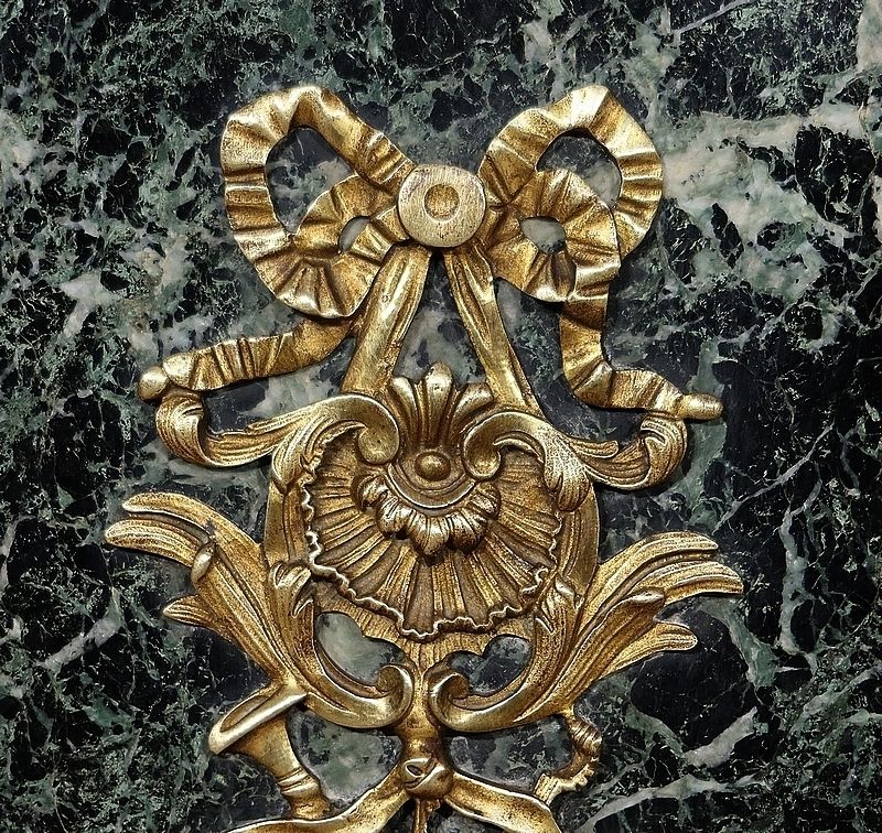 Home Decor Marble Stand Sheath, Louis XVI Style – Late 19th Century photo