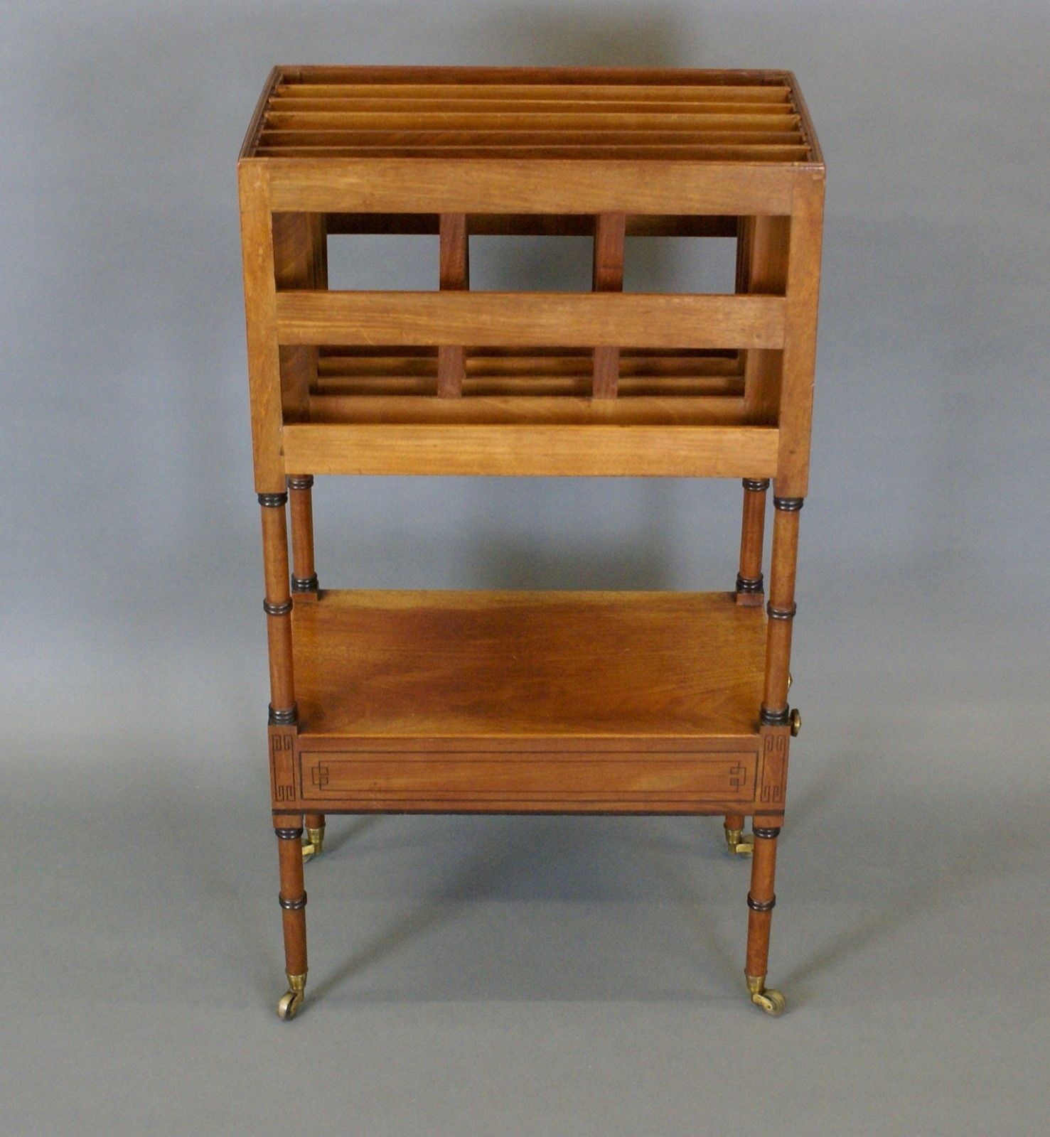 Rare Regency Mahogany Canterbury photo Furniture
