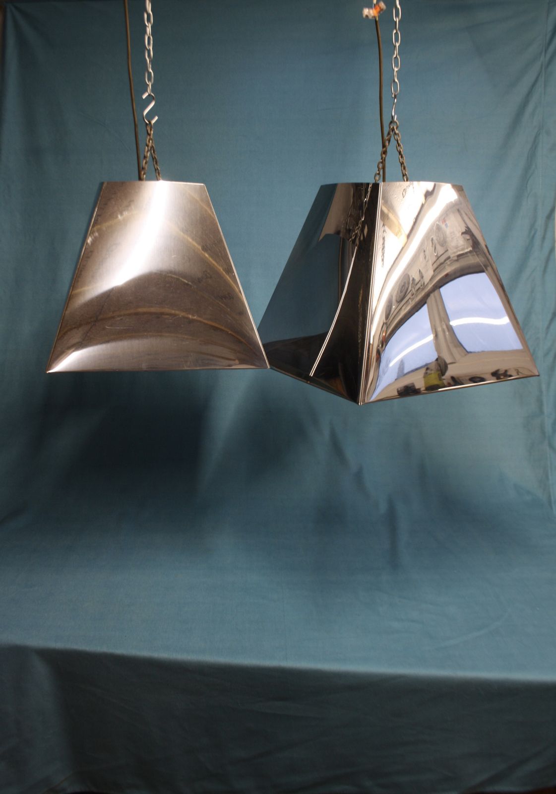 Pair Of Mid 20th Century Chrome Shades photo furniture