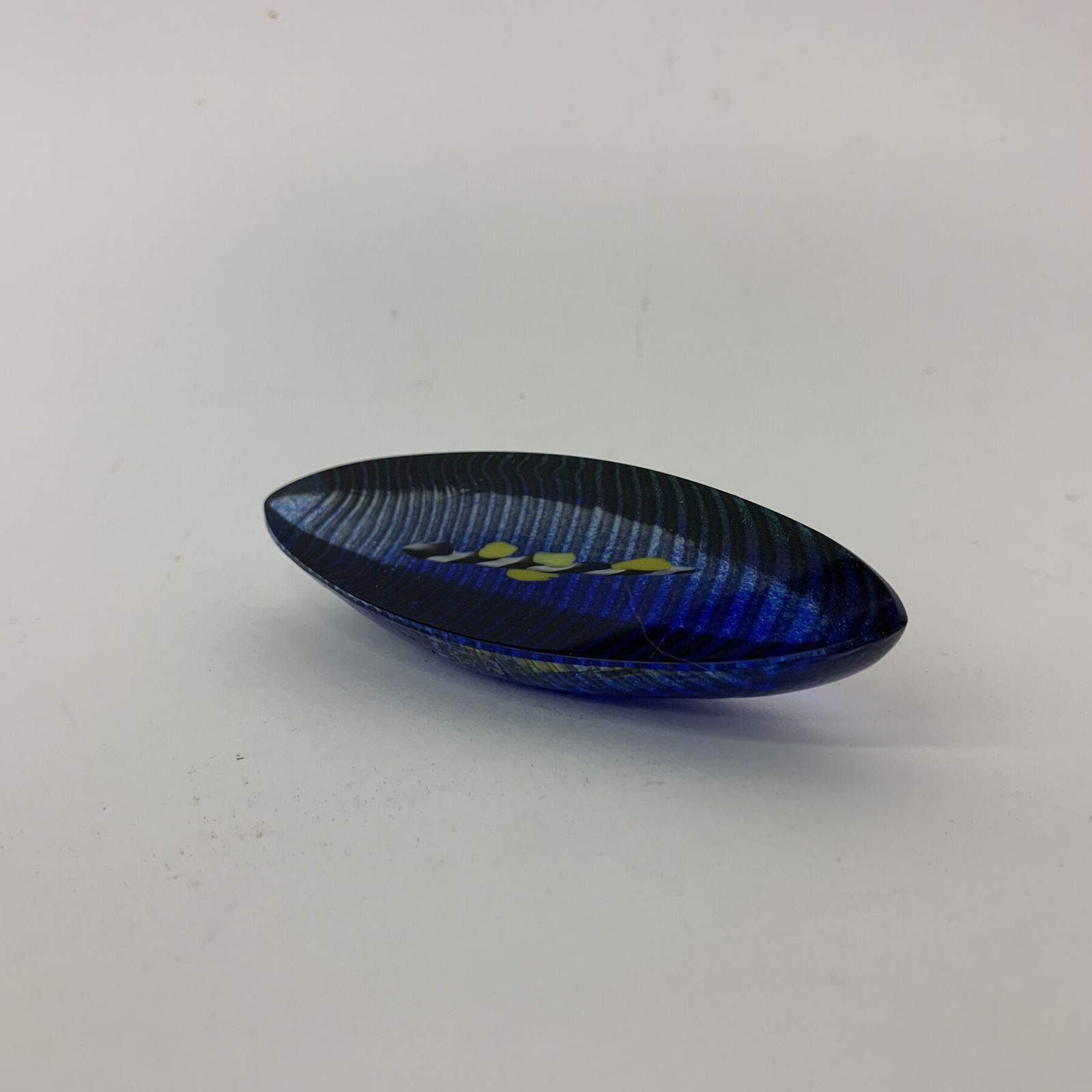 Bertil Vallien For Kosta Boda Sweden Miniature Boat Sculpture 'Journey'