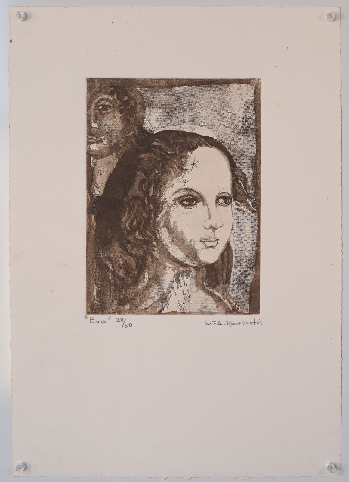 Maria Assumpció Raventós I Torras   Limited Edition Engraved Portrait photo furniture