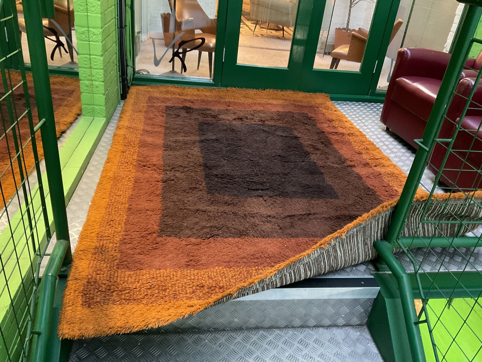 Danish Hojer Eksport Wilton 1960’s Carpet photo Textiles