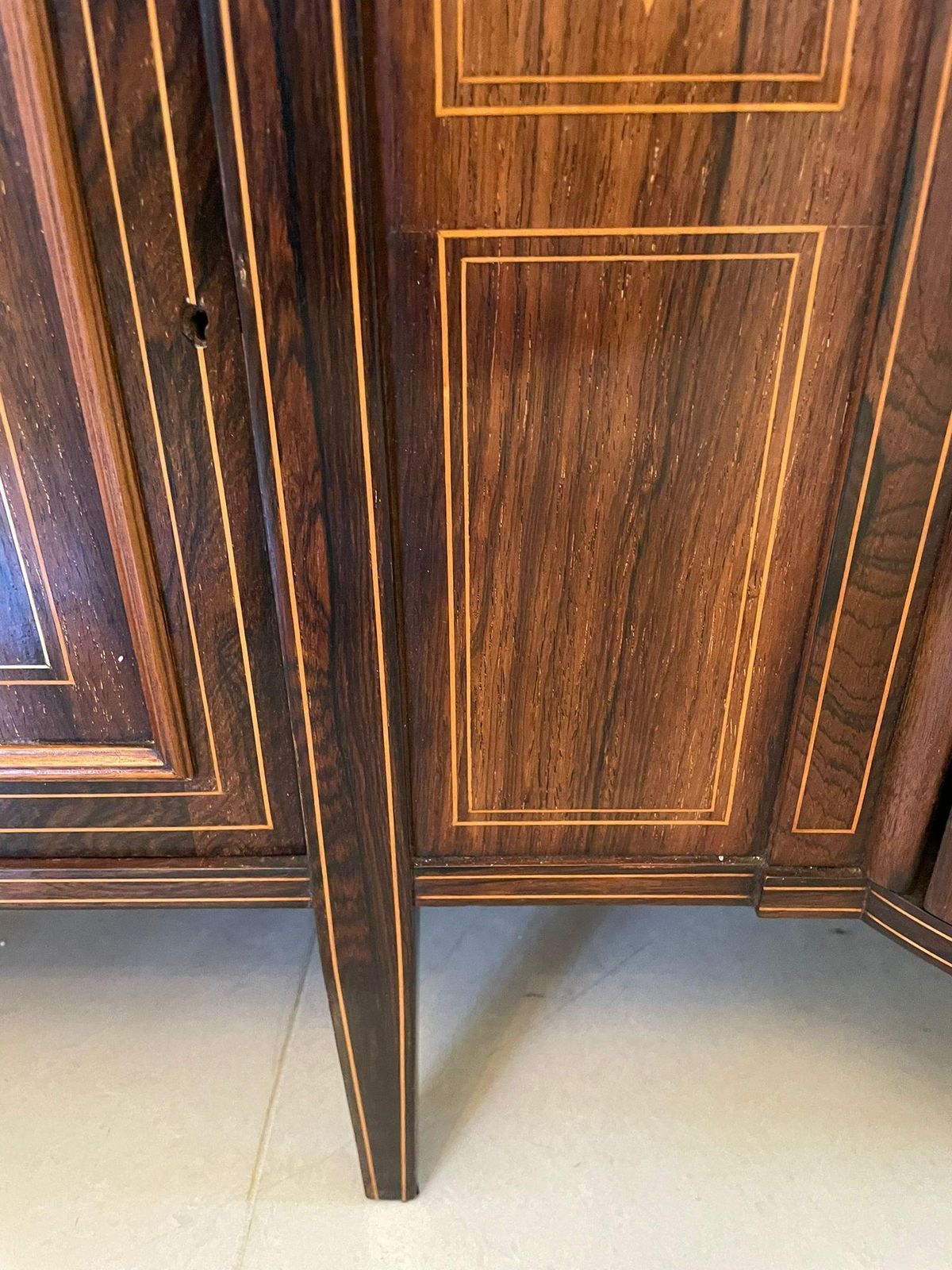 photo buy Outstanding Quality Antique Victorian Rosewood Inlaid Side Cabinet