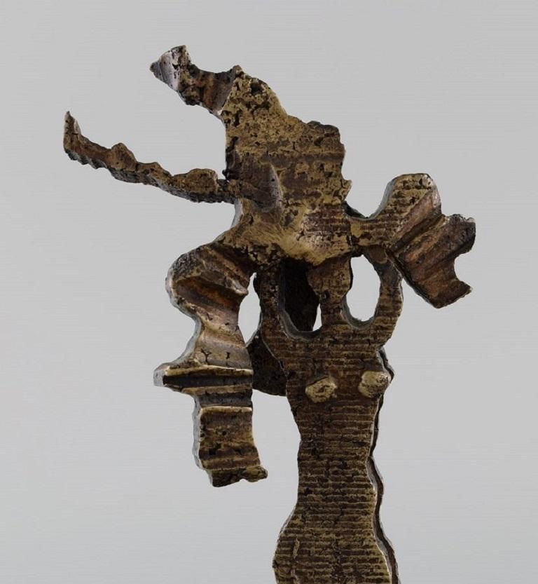 V.V.A, French Bronze Sculptor, Abstract Bronze Sculpture, Edition 1/8 photo for sale