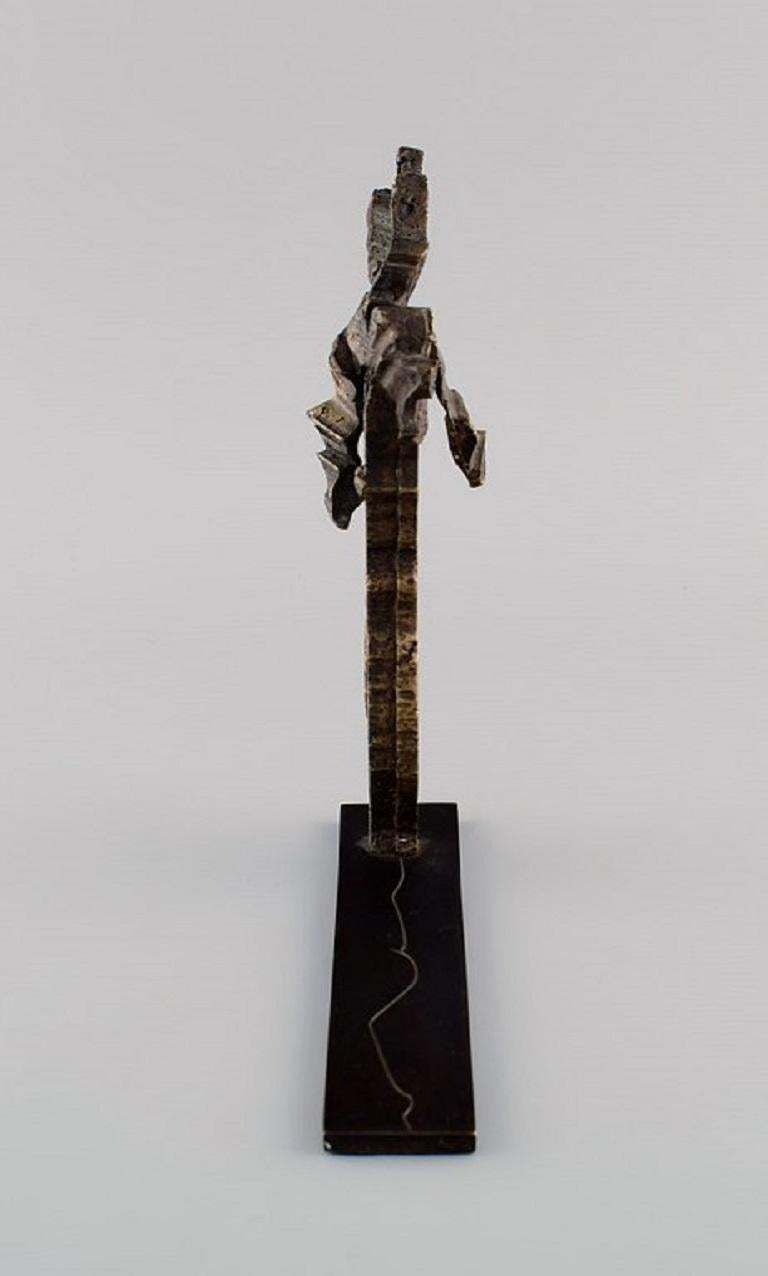 V.V.A, French Bronze Sculptor, Abstract Bronze Sculpture, Edition 1/8 photo 1029.0