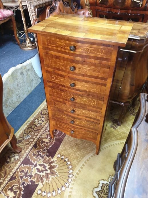 Inlaid Chest Of Drawers photo for sale