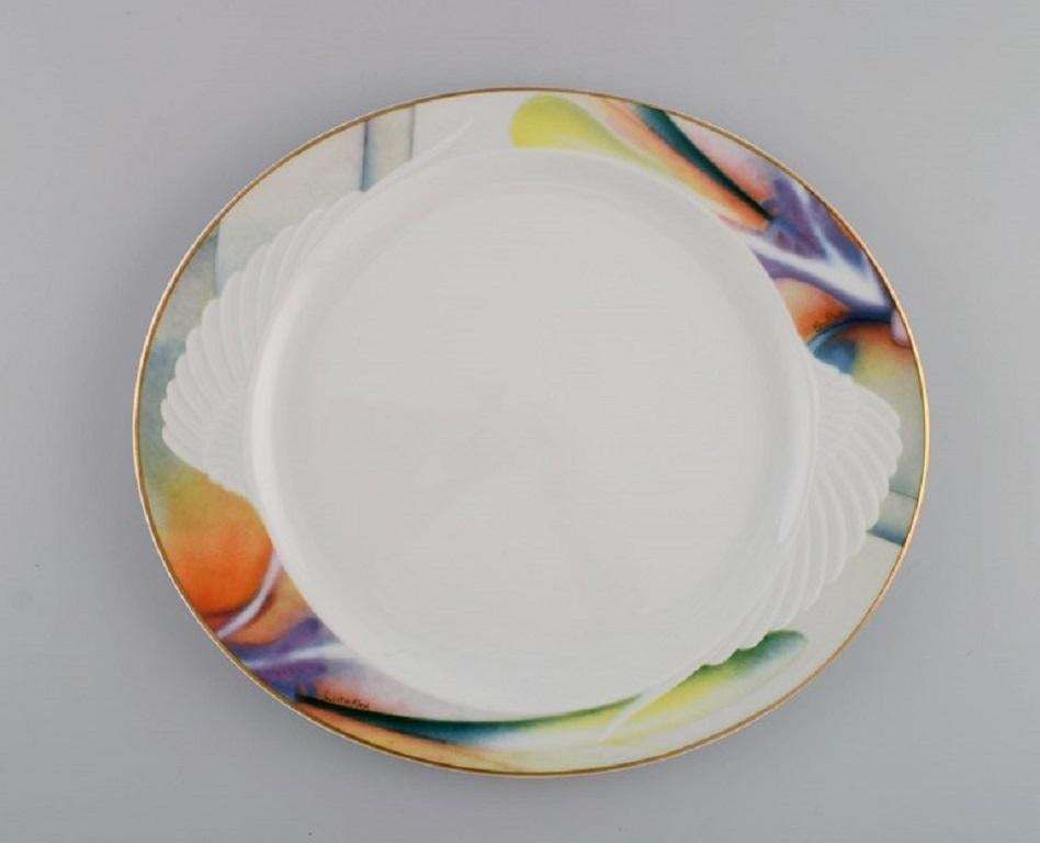 Paul Wunderlich For Rosenthal, 10 Mythos Porcelain Dinner Plates, 1980s / 90s photo furniture