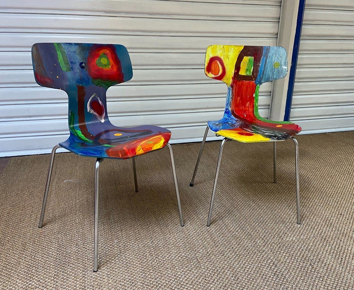 T 3130 Chairs By Arne Jacobsen X Rolf Gjedsted 1968 Set Of 2
