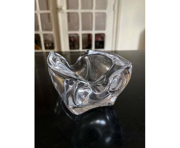 Crystal Ashtray, 1980s, Vintage photo furniture