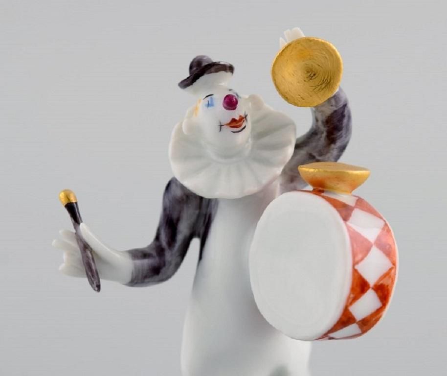 Peter Strang For Meissen, Figure In Hand Painted Porcelain, Drummer photo furniture