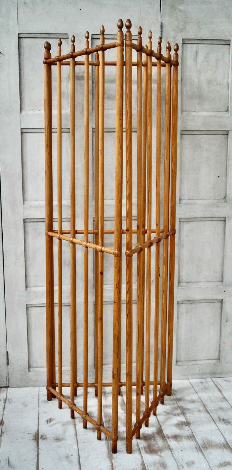 photo for sale Victorian Arts & Crafts Pitch Pine Room Divider