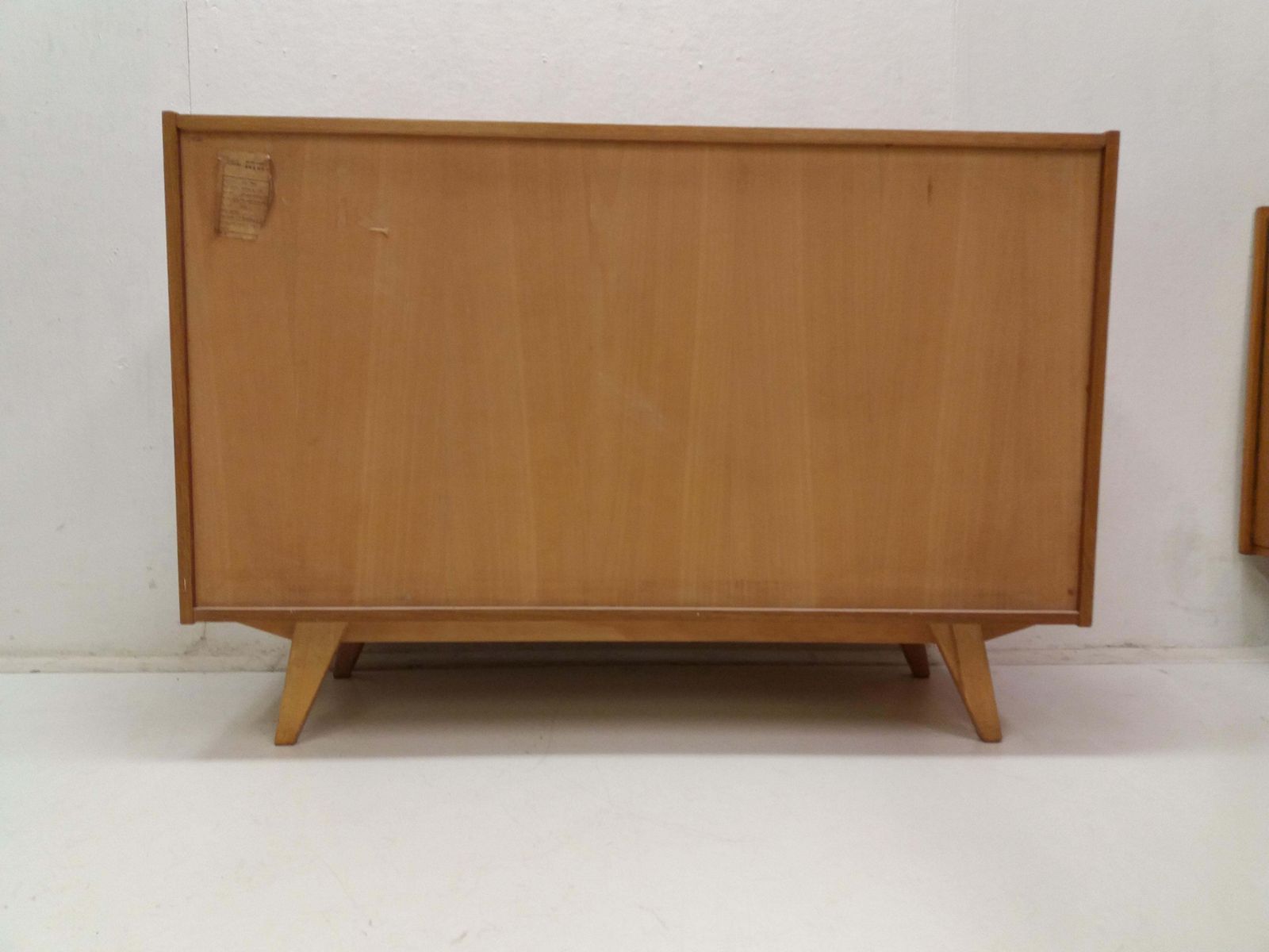 photo furniture 1960 Retro Oak Chest Of Drawers Jiroutek, Czechoslovakia