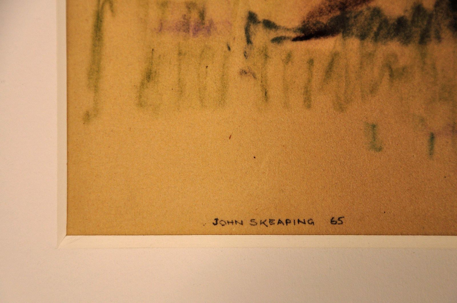 John Rattenbury Skeaping 1901 To 1980. Into The Final Furlong, 1965. Framed Equine Horse Racing Pastel Drawing On Coloured Paper. Mid Century British. photo for sale