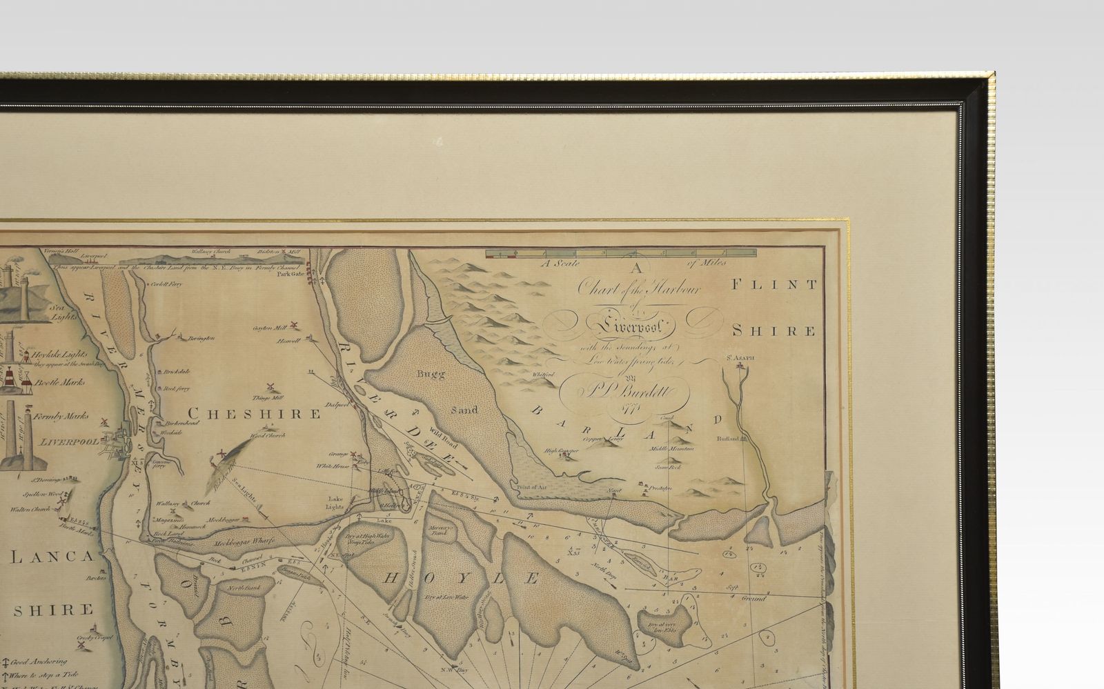 Chart Of The Harbour Of Liverpool photo furniture