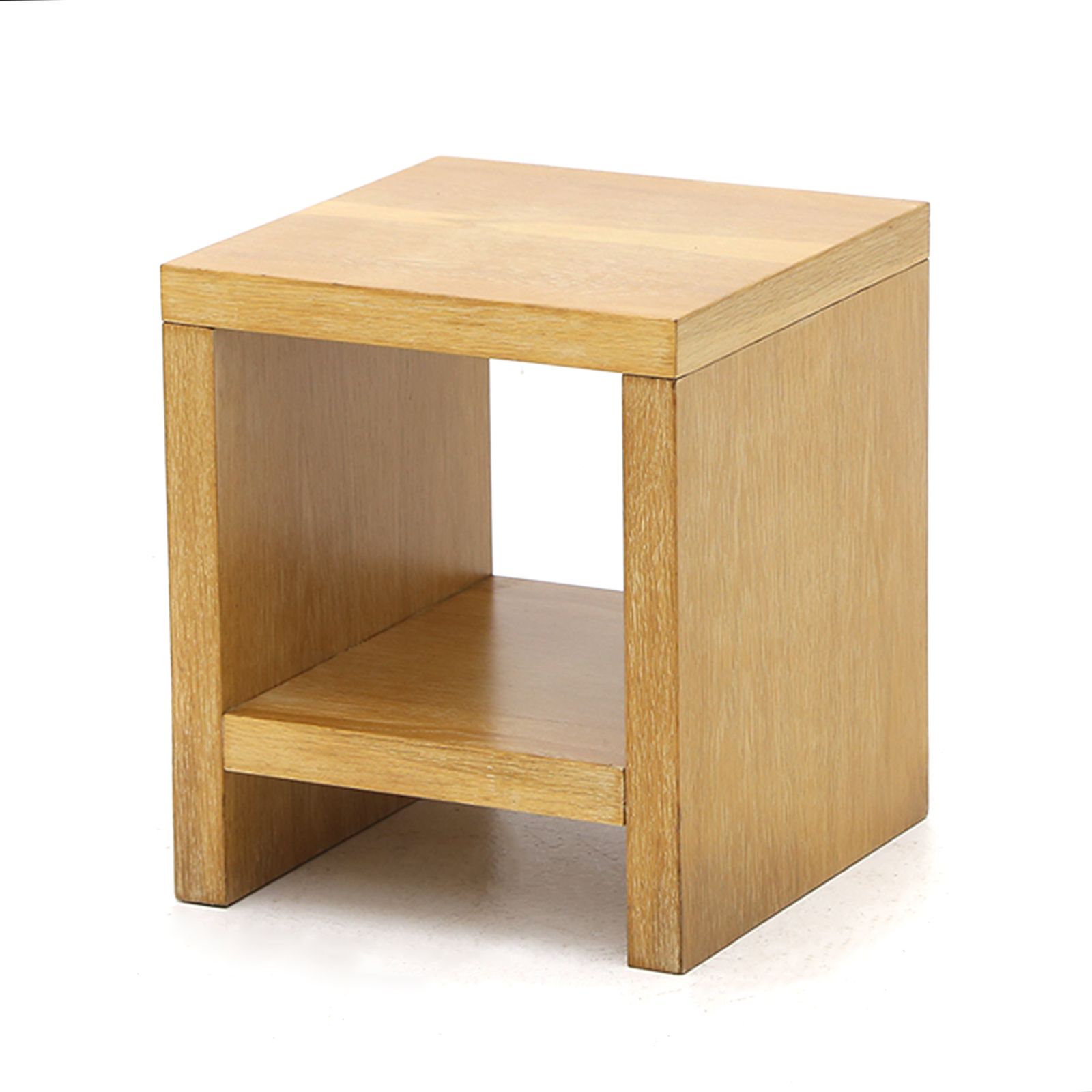 Wooden Bedside Table, 1970s, Vintage photo furniture