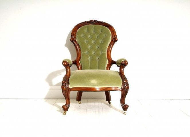 Antique Mid 19th Century Occasional Dining Chair