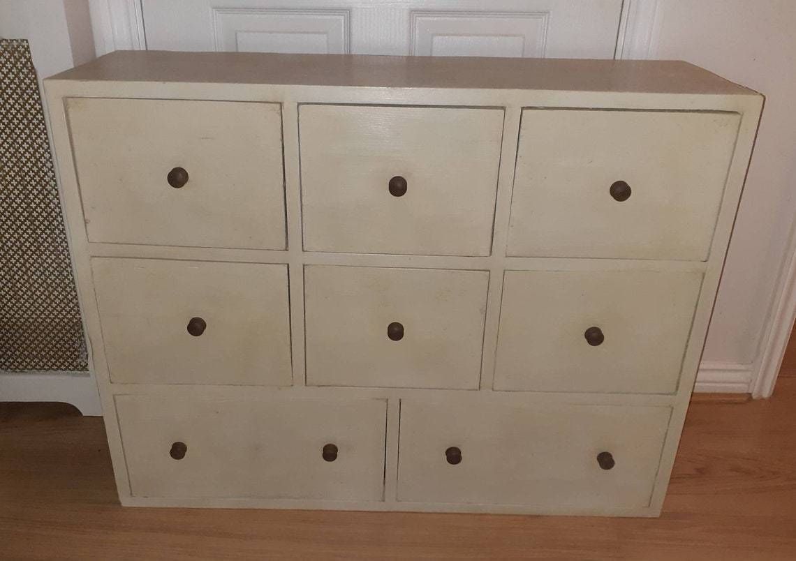 Old Pine Set Of Drawers photo for sale