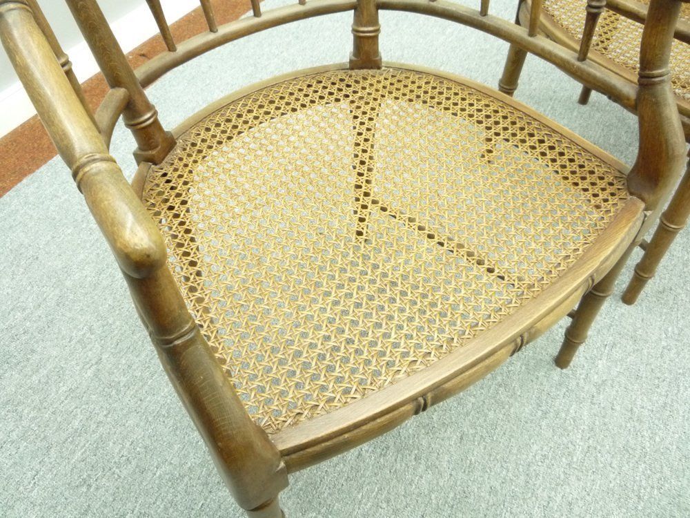 photo buy Birchwood Armchairs From Maison Jansen, 1960s, Set Of 2