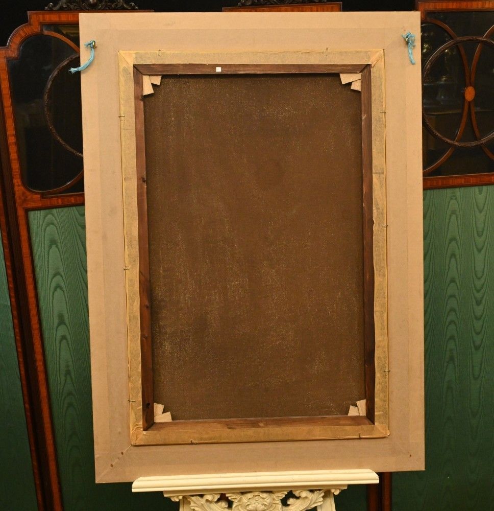 photo for sale Dutch Oil Painting Still Life Floral Spray Gilt Frame