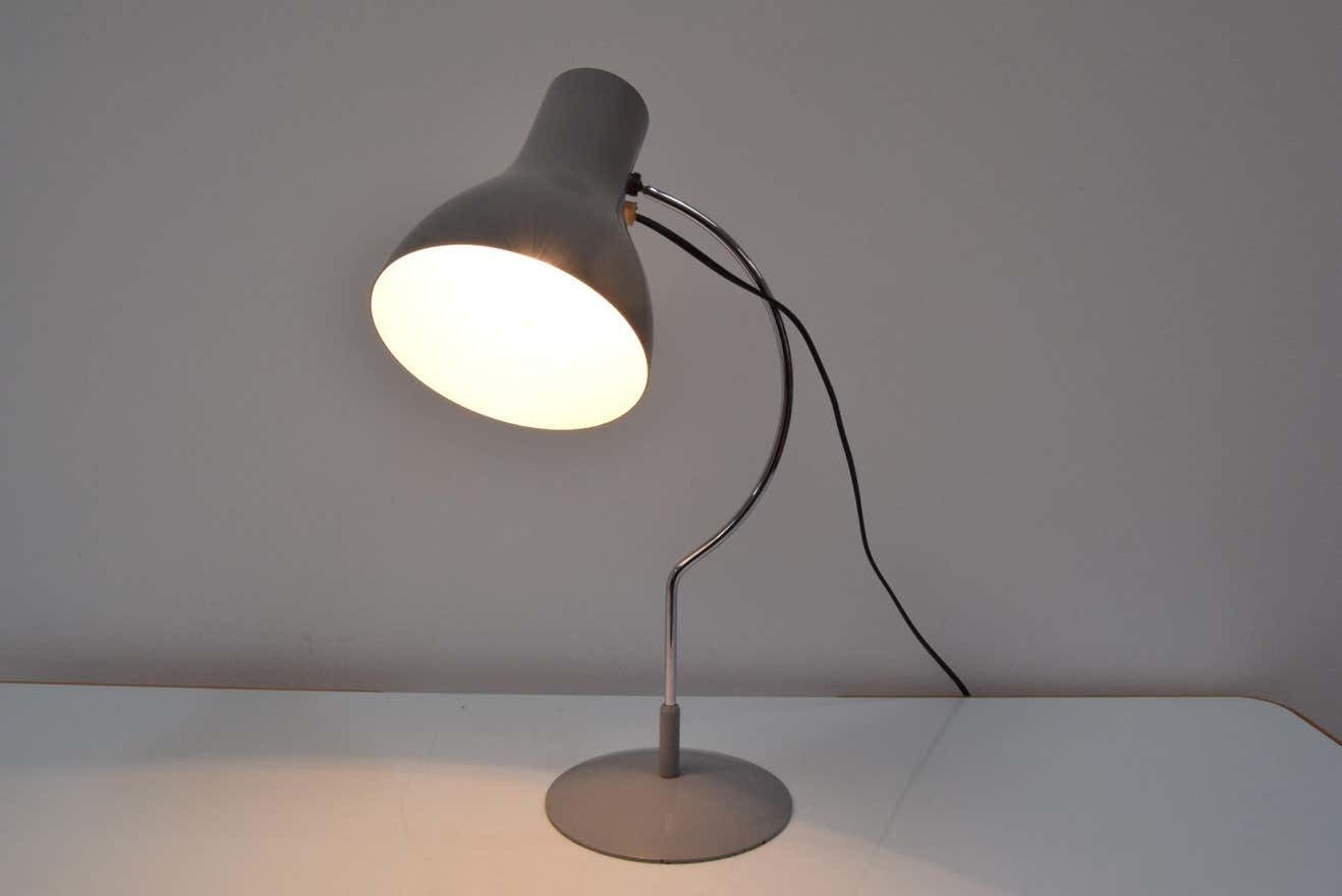 Mid Century Table Lamp Designed By Josef Hurka For Napako,1970's photo Lighting