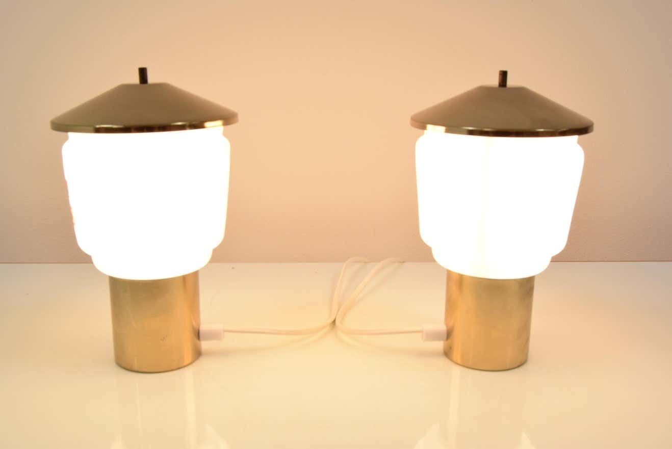 photo vinterior Mid Century Set Of Two Table Lamps,By Kamenicky Senov,1970's.