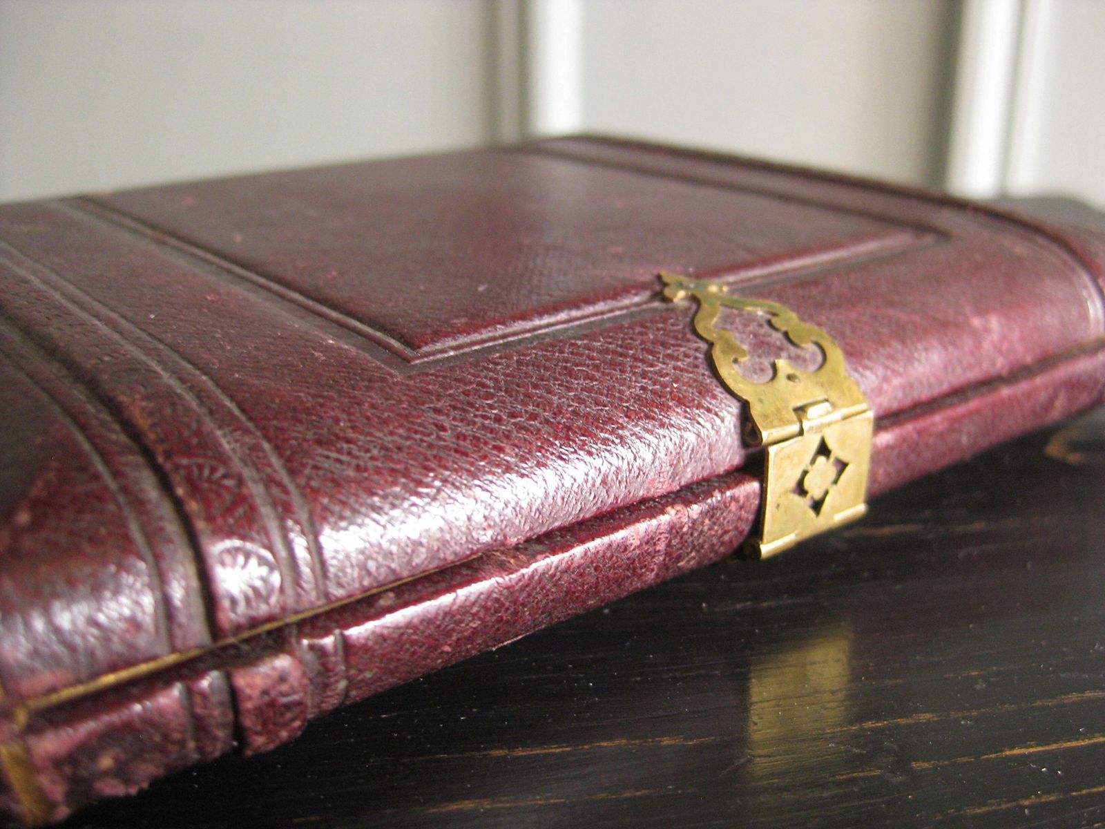 Cased Ambrotype Of A Victorian Lady photo furniture