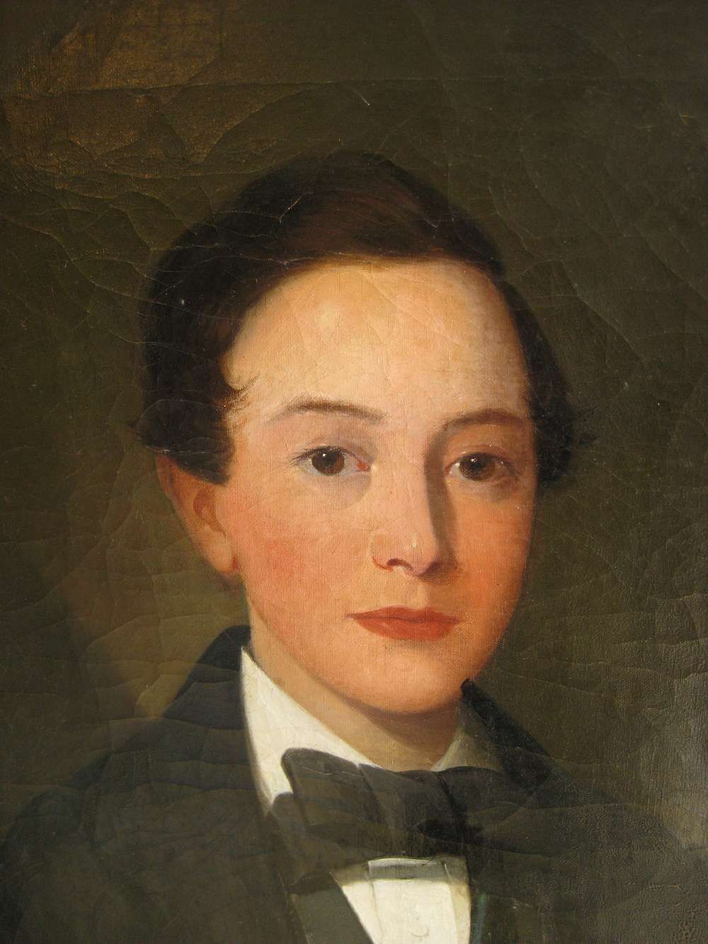 Large Portrait Of A Young Victorian Chap
