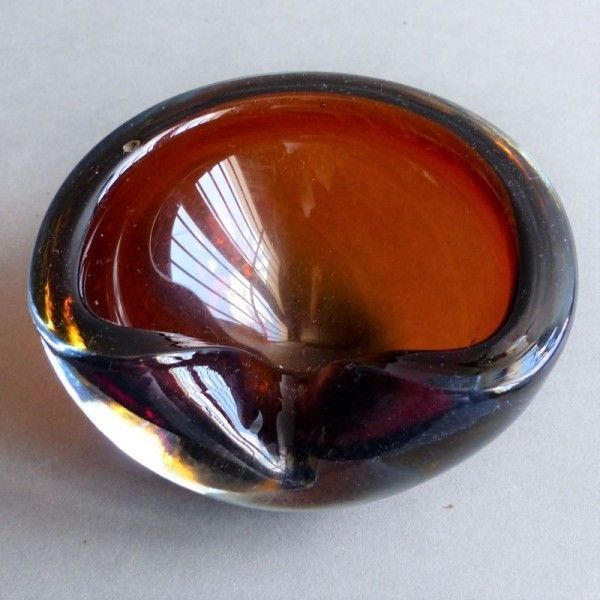 Murano Glass Ashtray Italy 1950   1959 photo Home Decor