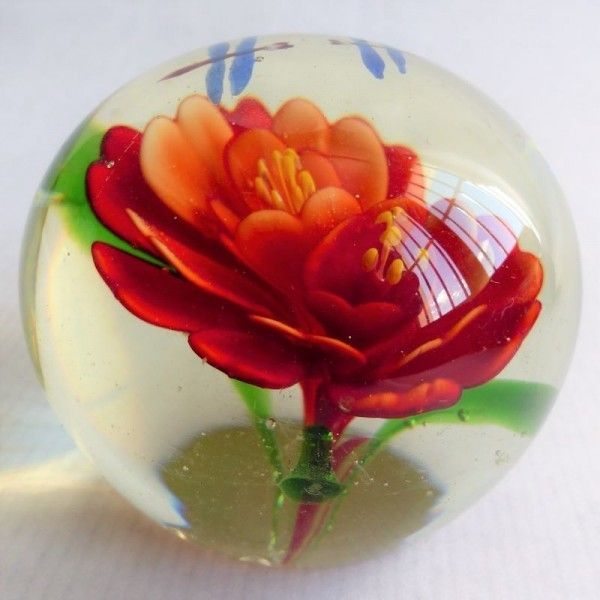 Murano Glass Paperweight Italy 1960   1970 photo furniture