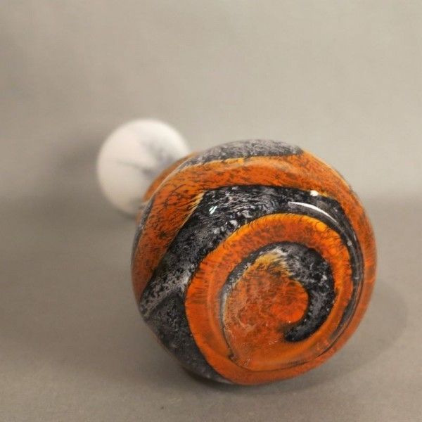Murano Glass Vase By Carlo Moretti Italy 1960   1970 photo for sale
