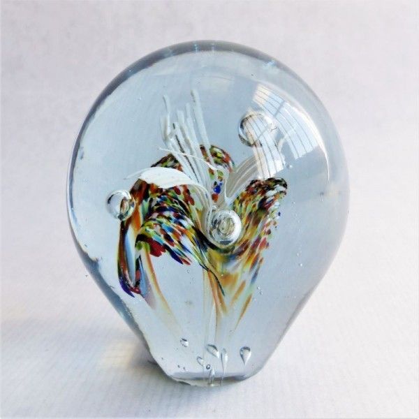 Glass Paperweight By Murano. Italy 1960   1970